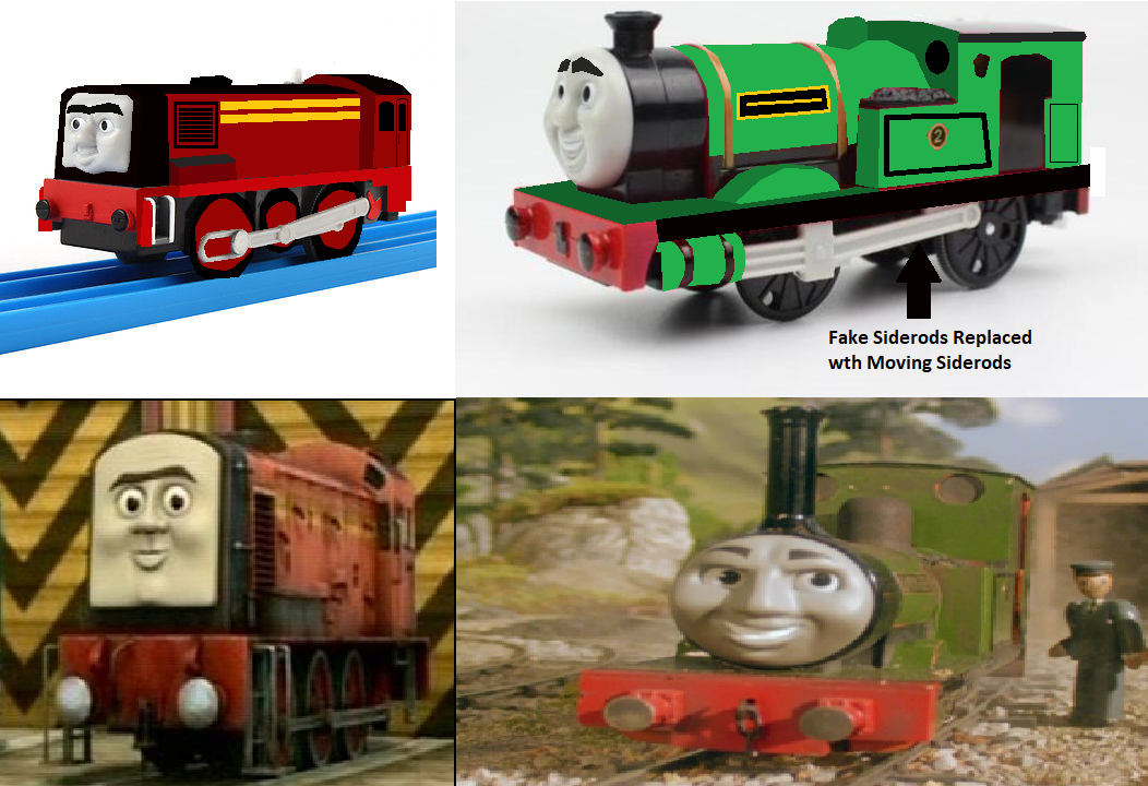 Trackmaster Smudger & Norman Rendering