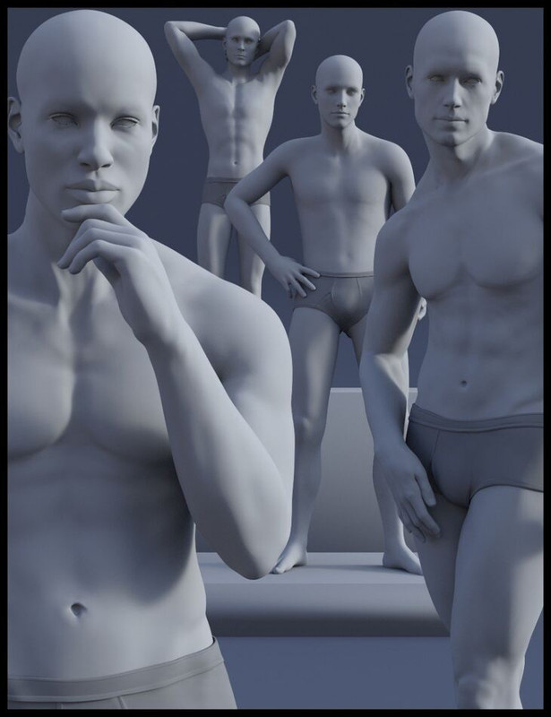 Composed Poses for Genesis 8 Males