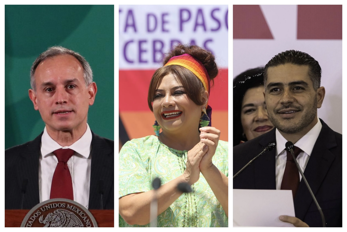 Sheinbaum destaca aspiraciones de Brugada, López-Gatell y Harfuch