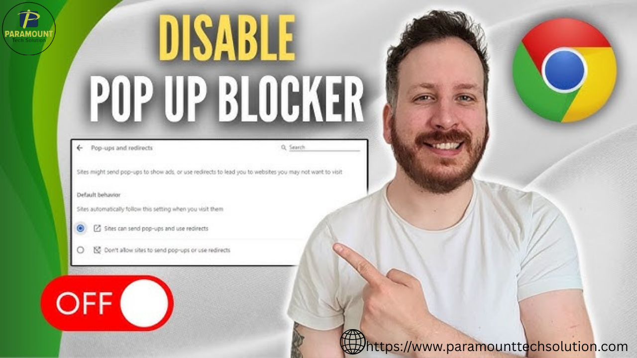 Disable Pop-Up Blocker in Any Browser