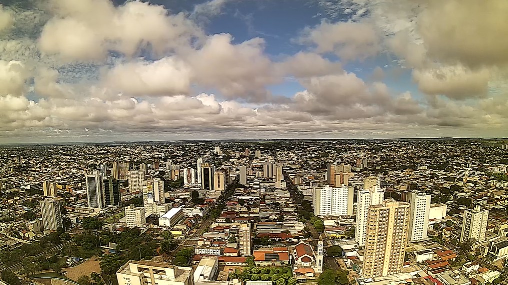 Campo Grande nesta manhça de quarta-feira