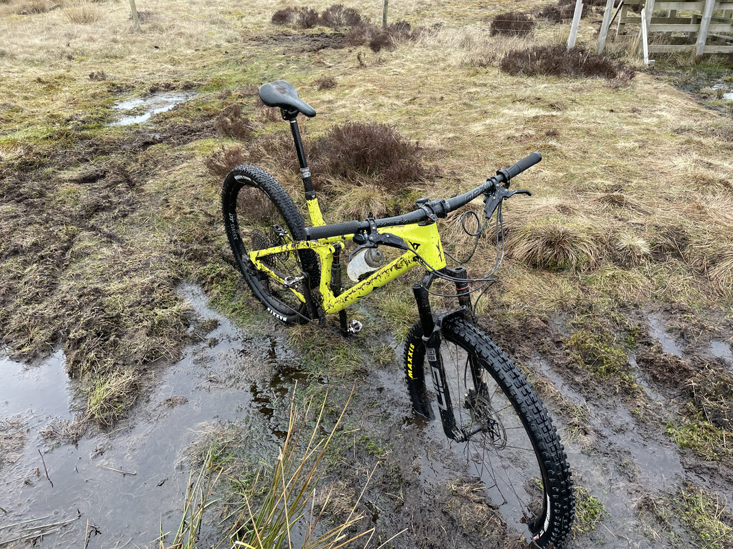 It was a bit wet in the Kilpatrick Hills