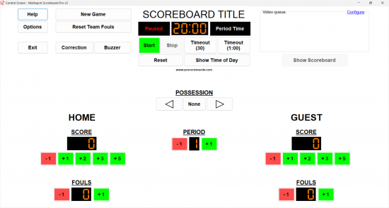 Multisport Scoreboard Pro 3.0.2