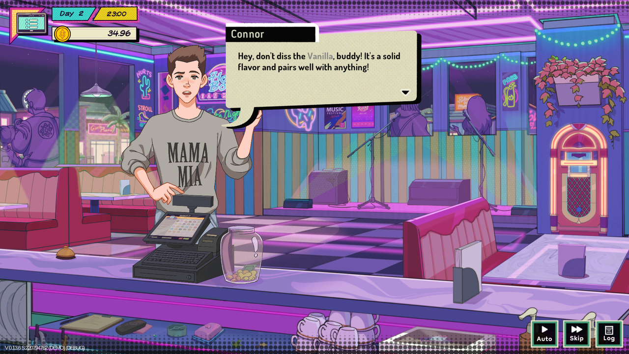 Connor, the most vanilla person in San Mazo and the MC's best friend