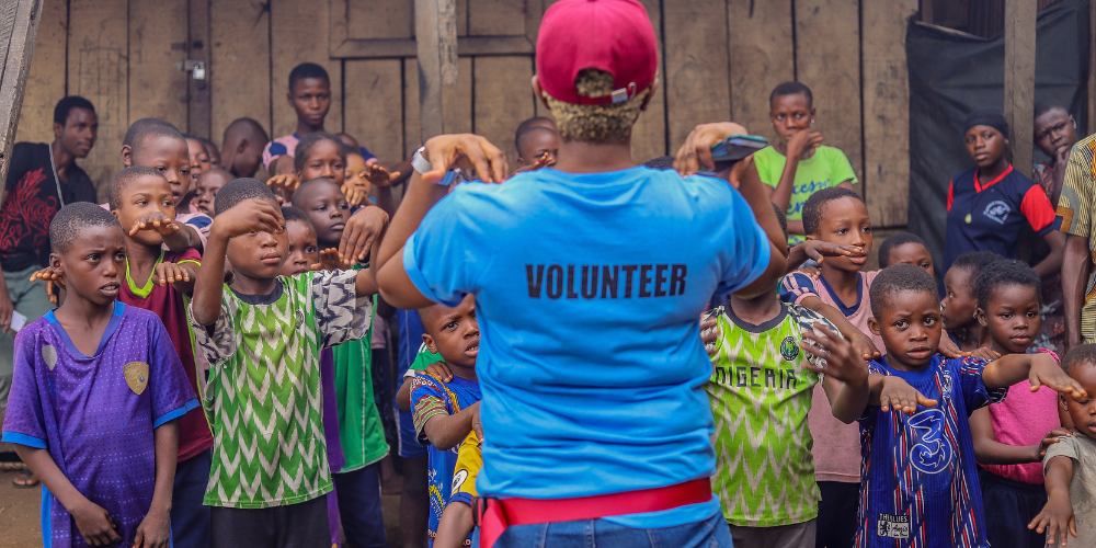 Harlin community volunteers