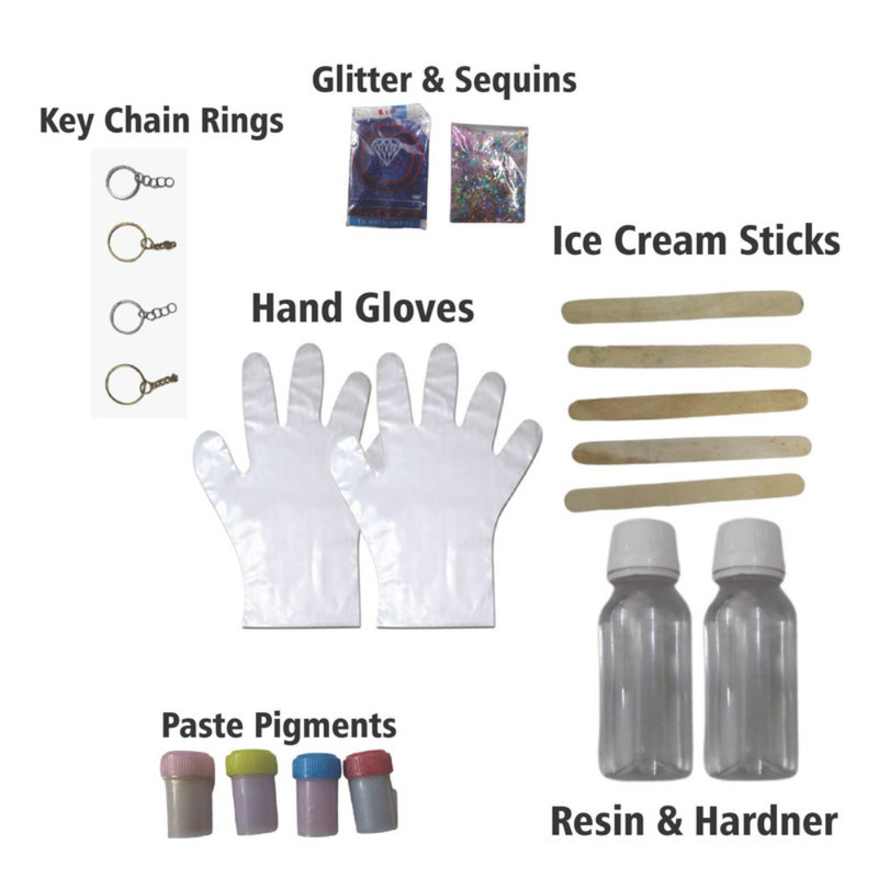 Penkraft Resin art Keychains DIY kit 