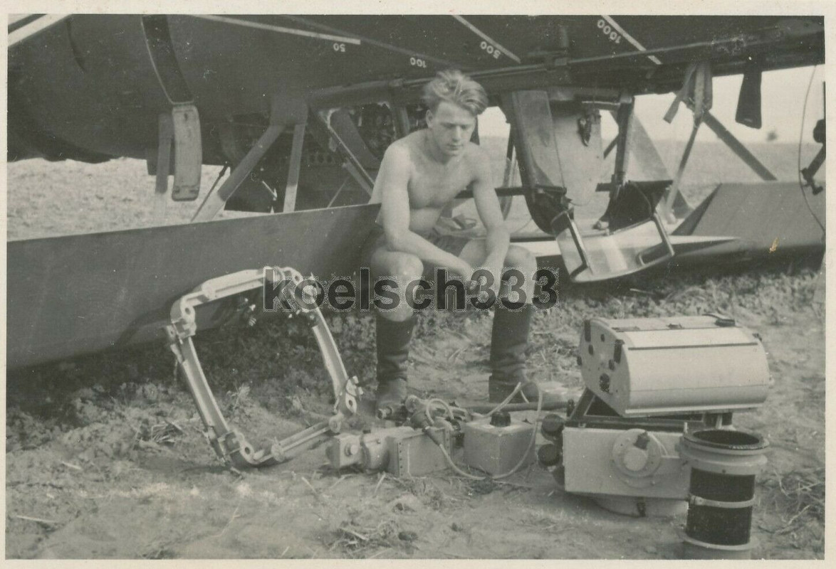 Kamera vom Henschel Hs 126  2.(H)-32 Russland