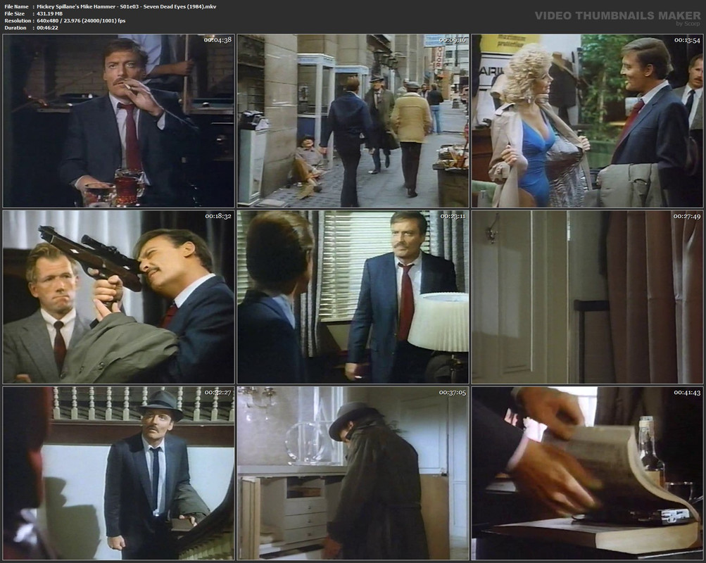 Mickey Spillane's Mike Hammer - S01e03 - Seven Dead Eyes (1984).mkv