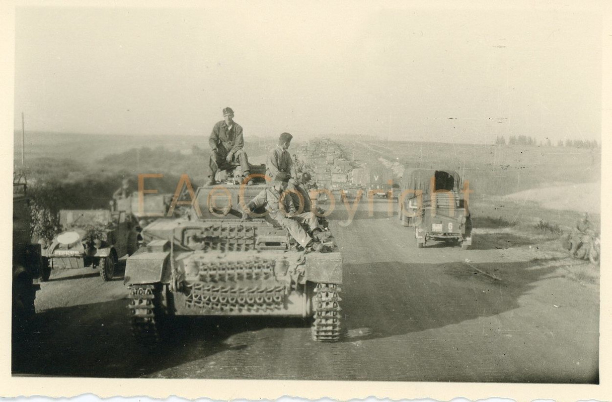 Panzer III Tank Russland VW Typ 82 Kübelwagen Wa