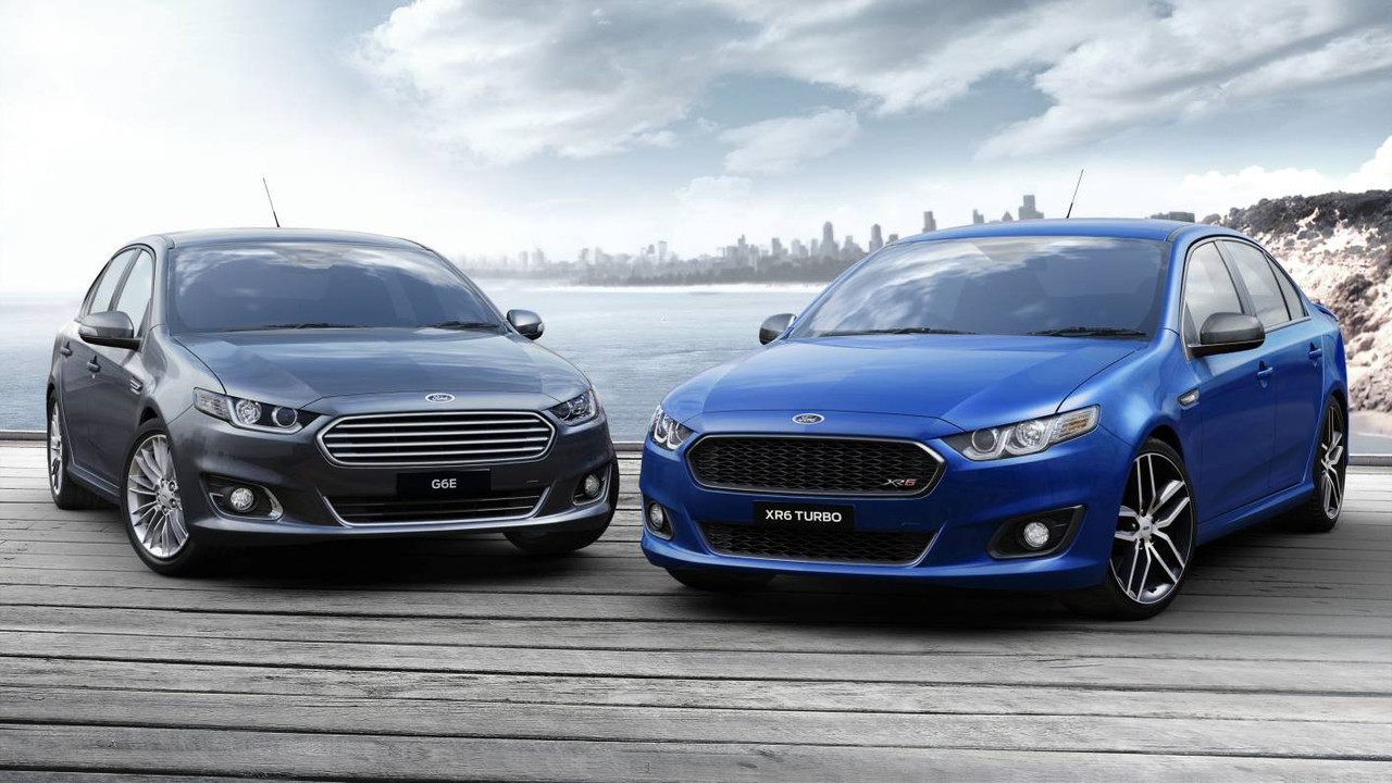 FG X FALCON XR6 TURBO AND G6E SHOWN