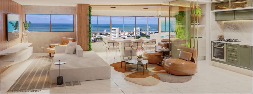 Personalização do apartamento — Torre Rio