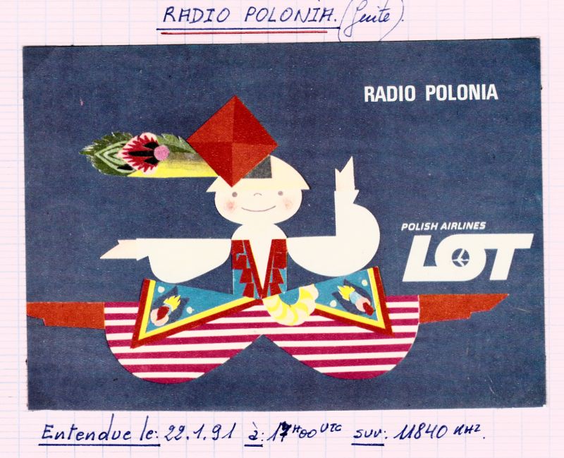 QSL R.VARSOVIE - R.POLONIA QSL-R-POLONIA-91
