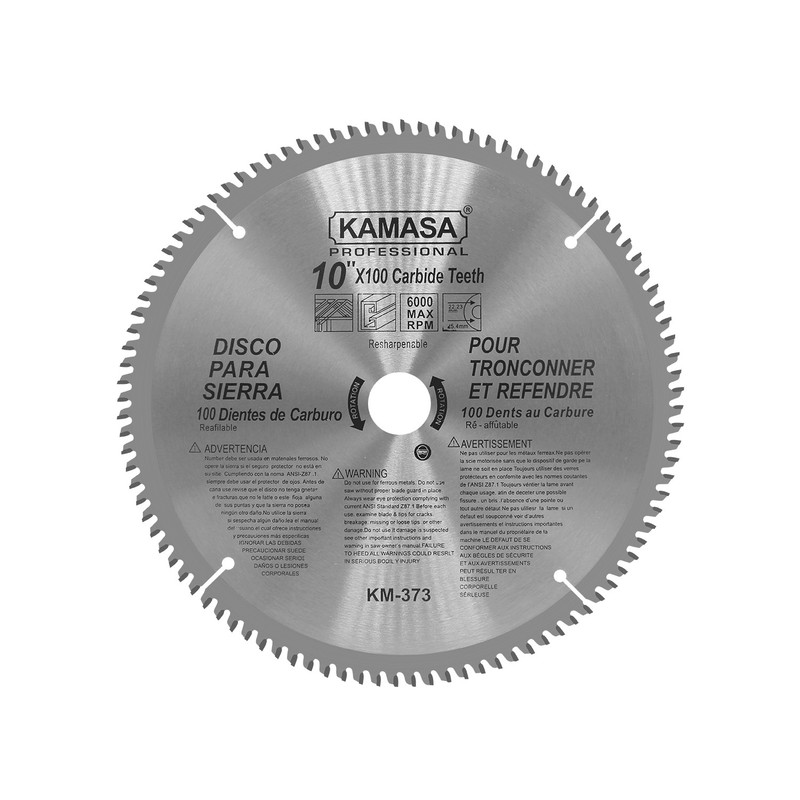 DISCO PARA SIERRA 10"X100T KAMASA