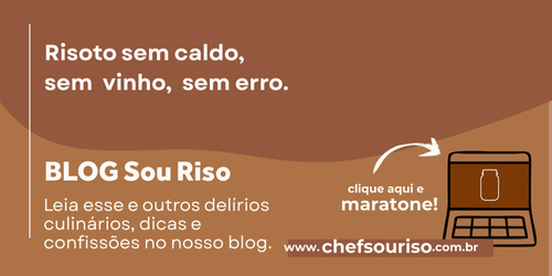 Risoto no pote sem caldo e sem vinho 