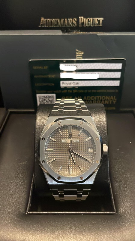 Audemars Piguet Royal Oak 15500st Gray Dial Box/Papers