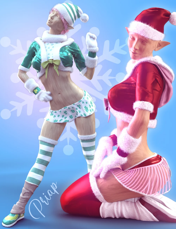 Sanxta Cloth Outfit for Genesis 8 and 8.1 Females
