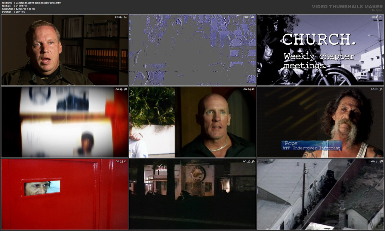 Gangland S01E04 Behind Enemy Lines.mkv