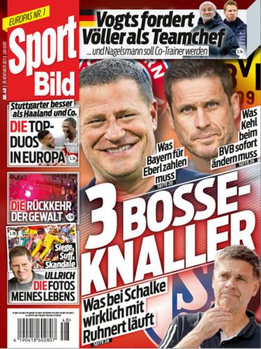 Cover: Sport Bild Magazin No 48 vom 29  November 2023