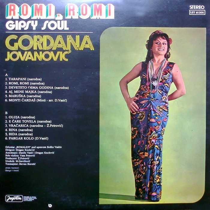 Gordana Jovanovic 1976 z