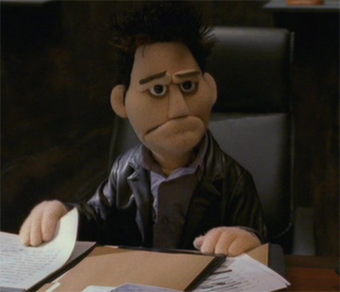 cute puppet Angel