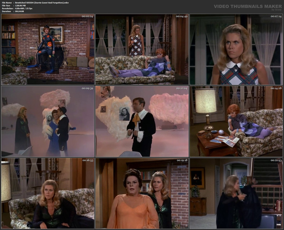 Bewitched S05E04 (Darrin Gone! And Forgotten).mkv