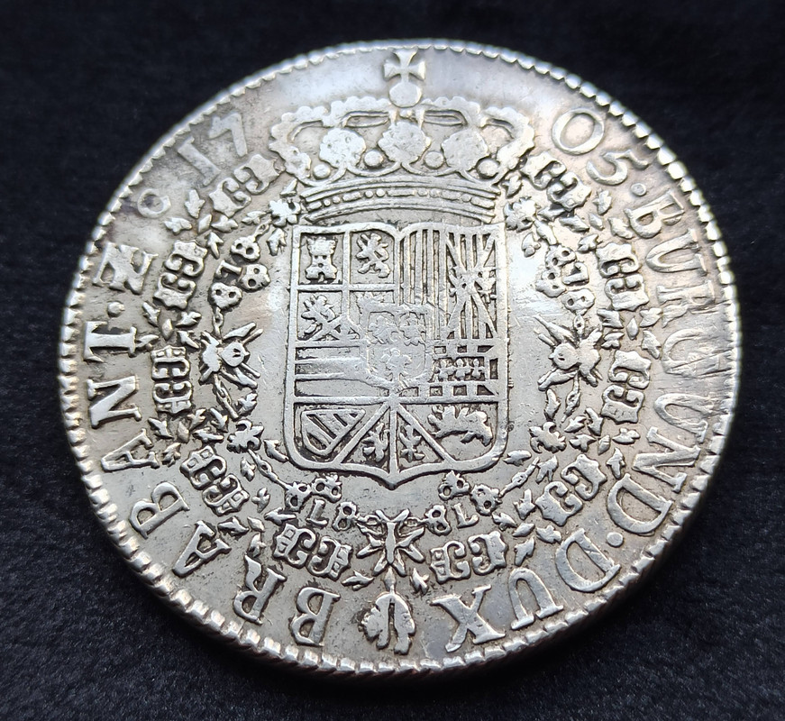 Patagon de Felipe V 1705 45