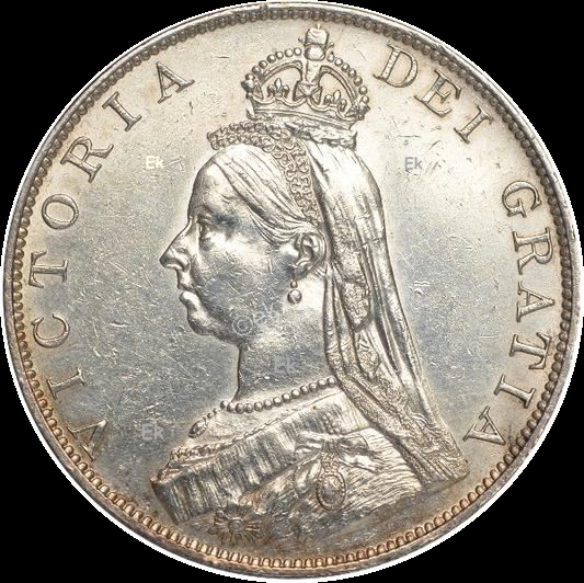 1887 Davies 540 obverse