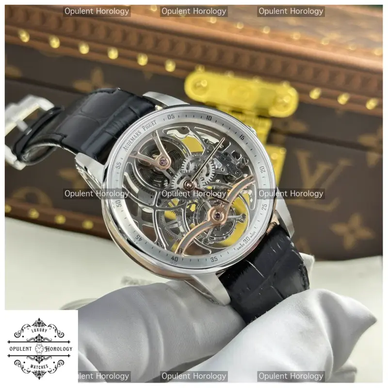 Audemars Piguet 26600 Flying Tourbillon Open-Worked Replica - 41mm Luxury Skeleton Watch