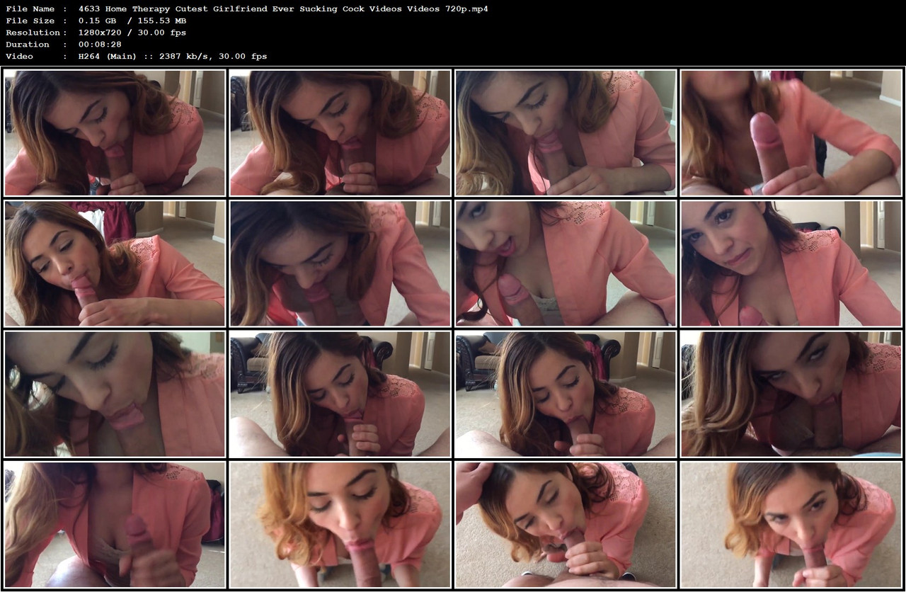 4633 Home Therapy Cutest Girlfriend Ever Sucking Cock Videos Videos 720p mp4