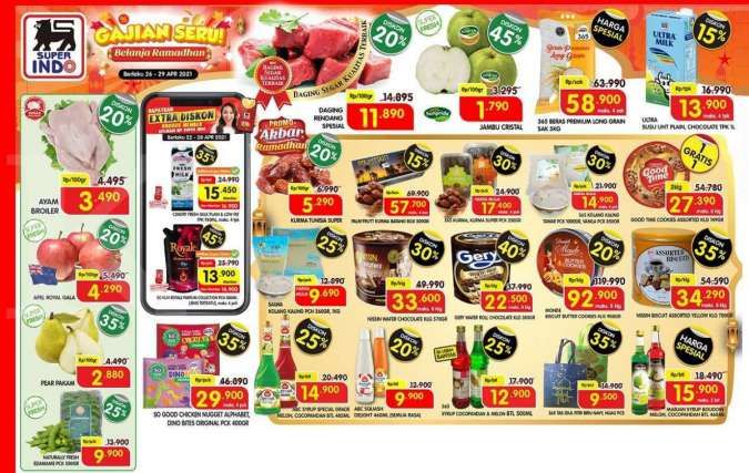 Katalog Promo Superindo 26-29 April 2021 
