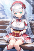 1girl, ks (xephyrks), ohlia, {kobayashi ritz}, reoen, [[liduke]],{{{{christmas o s-387346761
