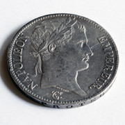5 francos Napoleón Emperador. República Francesa. 1808. PAS5139