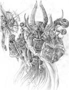 Ahriman_of_the_thousand_sons_by_DeVmarine