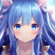 00374-711438948-DATE_ A_LIVE, 7yo little girl, exquisite anime  palace_bedroom, Full_body, blue_hair
