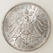 5 marcos. Otón I. Baviera. 1913. PAS5606