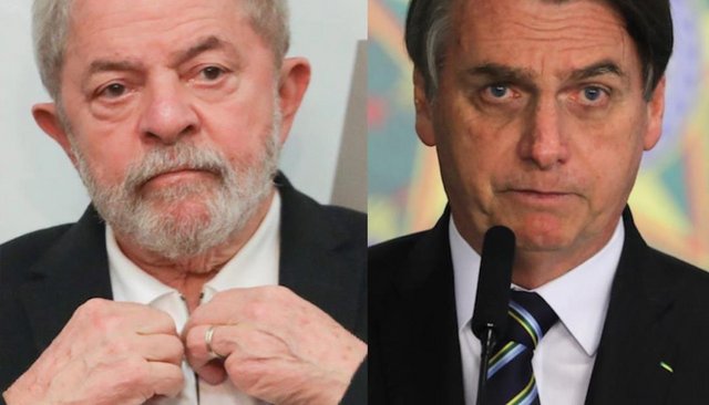 Lula da Silva y Jair Bolsonaro Lula da Silva, Jair Bolsonaro