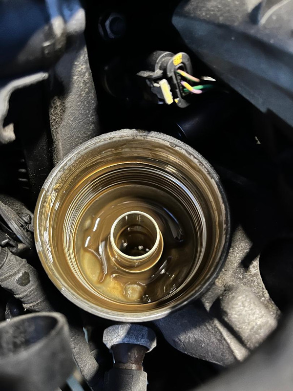 Receveur filtre à huile GOLF