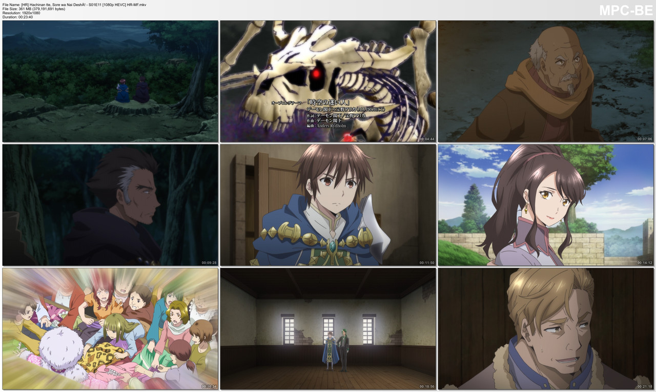 HR Hachi nan tte Sore wa Nai deshou 11 1080p HEVC Multi Subs HR MF