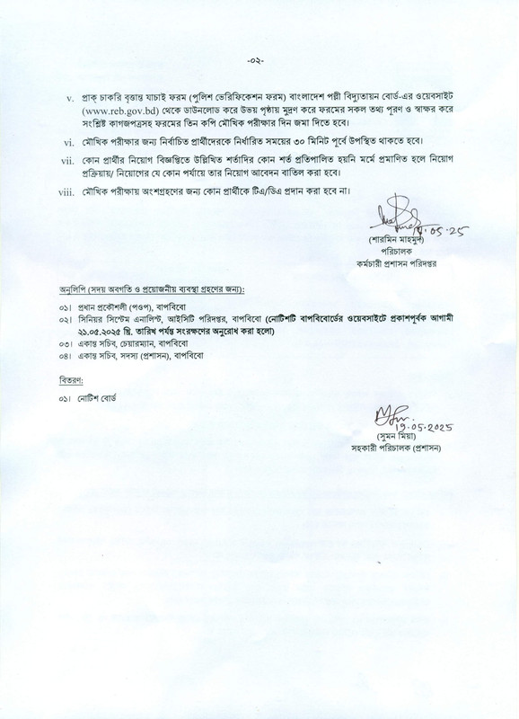 BREB Assistant GIS Specialist Exam Result 2025 PDF-2