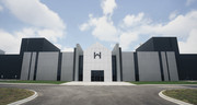 Whiskey House of Kentucky seven-story K-RAX warehouse exterior showcasing scale and innovation