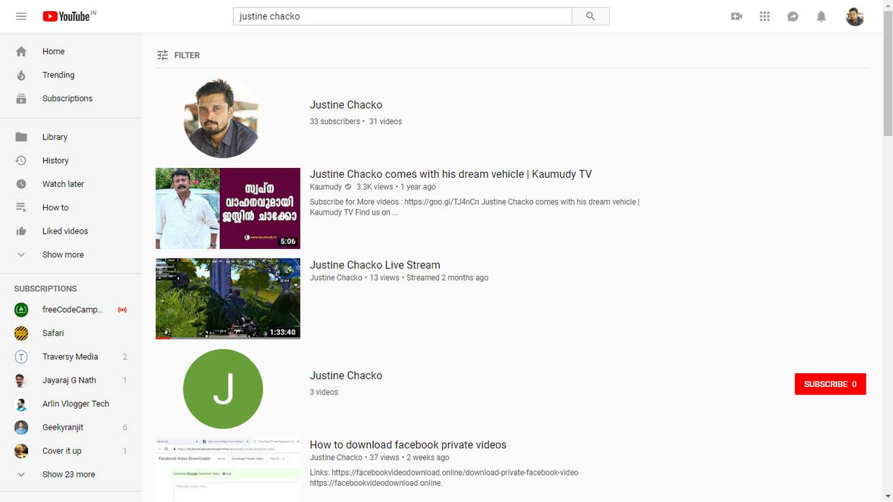 How to make your youtube channel come in top of the search results