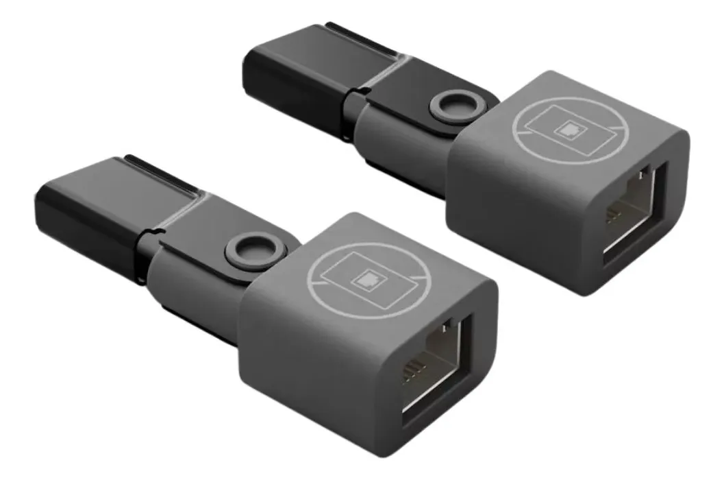 Embalagem do Logitech Rally Mic Pod CAT Coupler