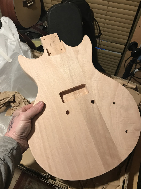 guitar build - Les Paul jr copy 8BA1384A-8303-45D4-AE38-EA58AA942A50