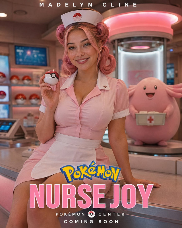 Madelyn Cline Nurse Joy