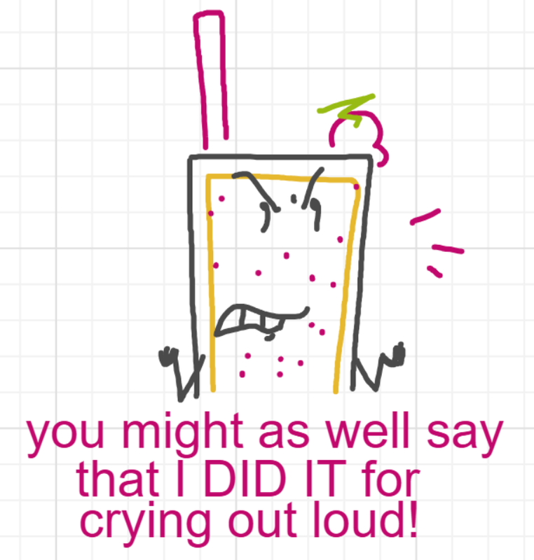 A panel from A Murder On The, episode six of the Board Boards object show by Furretwalk/WalkingFurret.