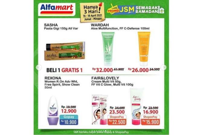 Katalog Promo Alfamart 16-18 April 2021 
