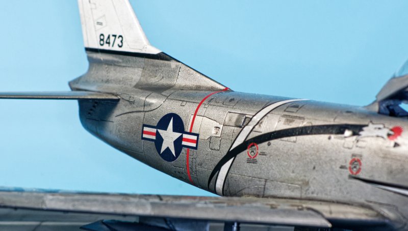 1/48 - NORTH AMERICAN F86D - REVELL - MONTAGE TERMINE * North-American-F-86-D-048-Revell-012