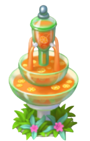 orange juice fountain
