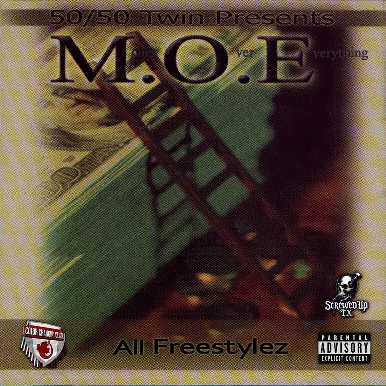 50-50 Twin - Money Over Everything All Freestylez cover