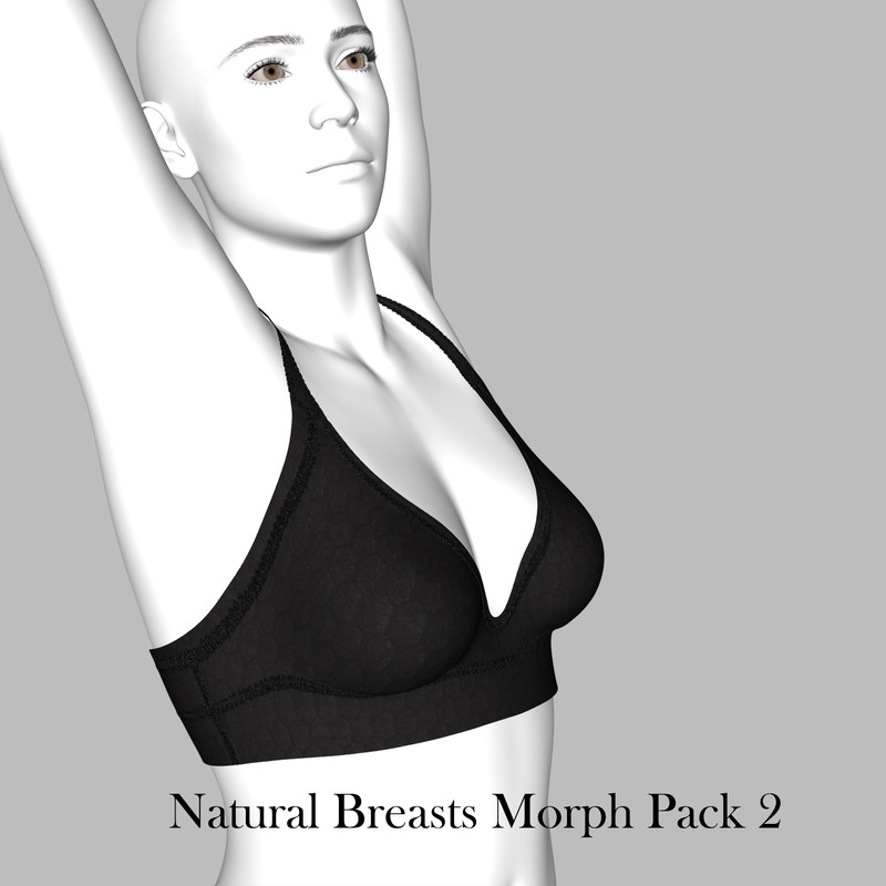 Natural Breast Morph for Genesis 9 Pack 2 Natural Breast Morph for Genesis 9 Pack 2